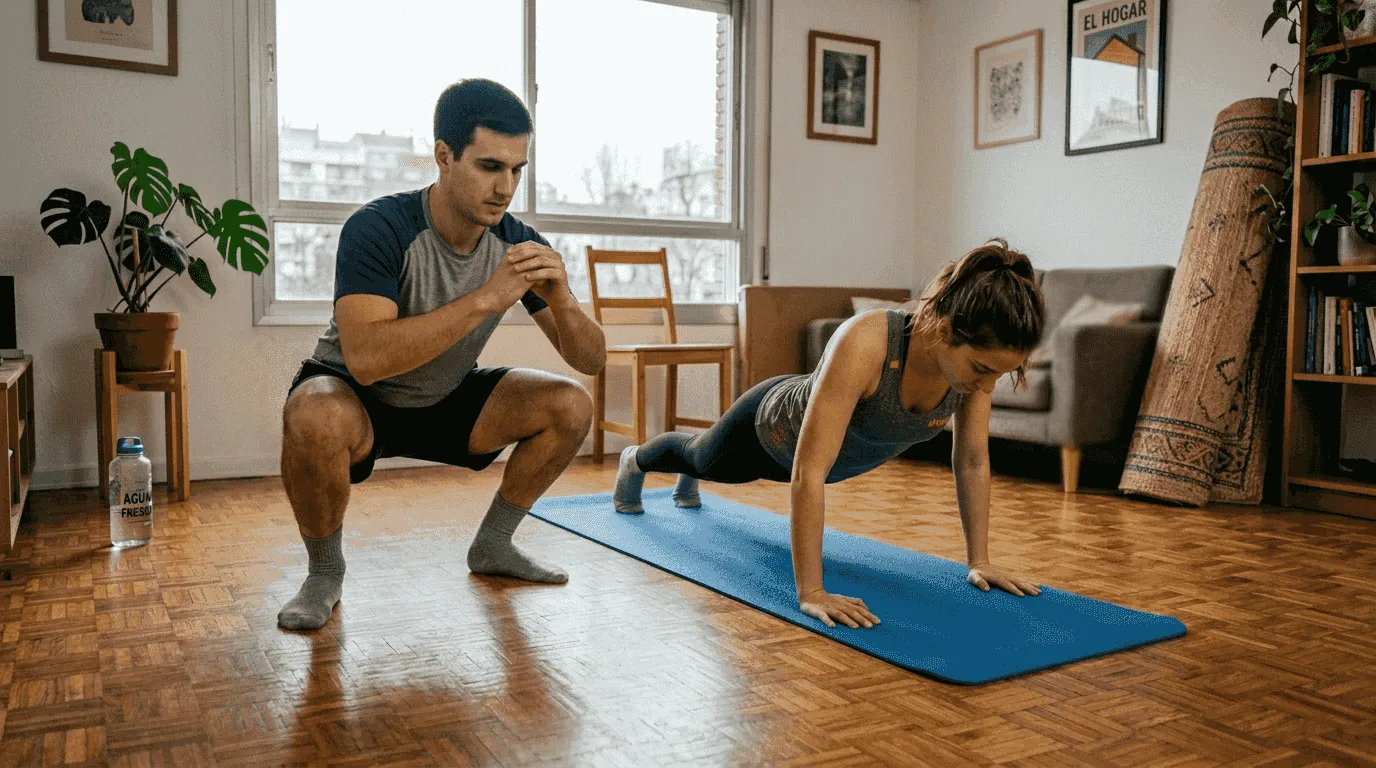 Ejercicios para principiantes: movilidad y fuerza en 2026